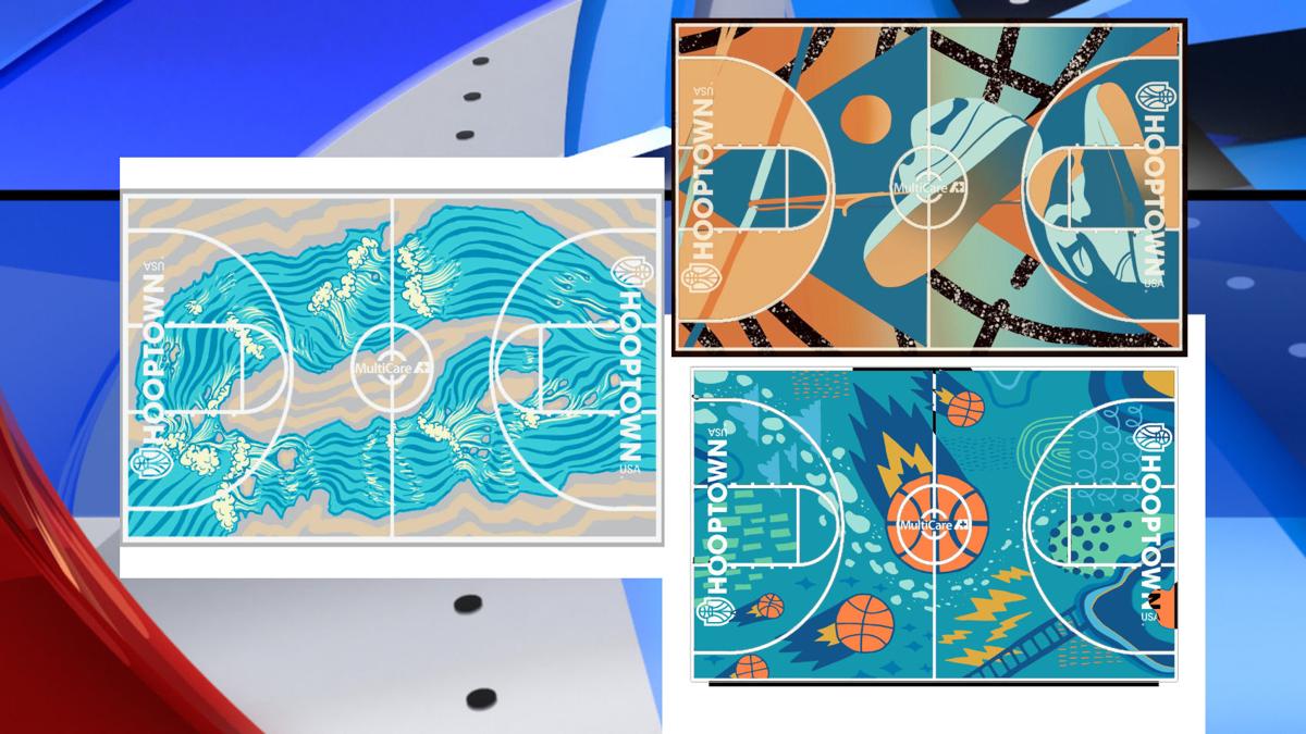 Three Artists Selected For Hooptown Usa Basketball Court Mural