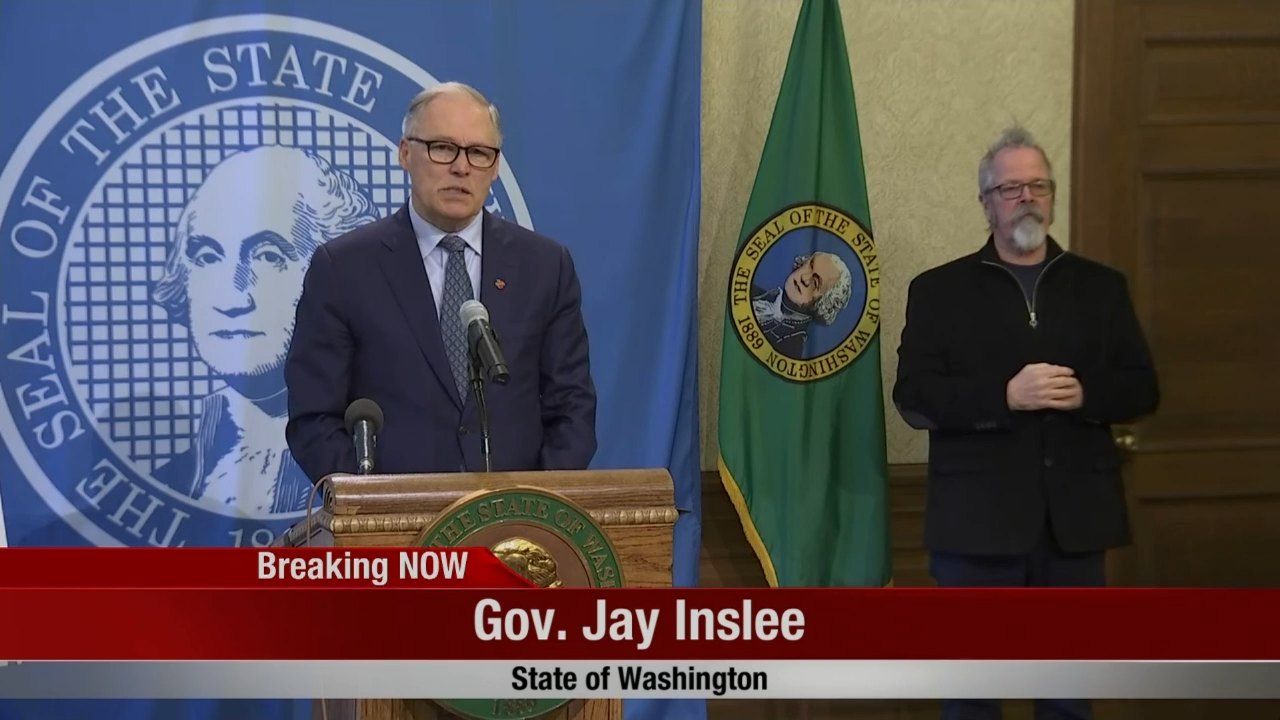 WATCH: Governor Inslee Holds A Briefing About COVID-19 | Coronavirus ...