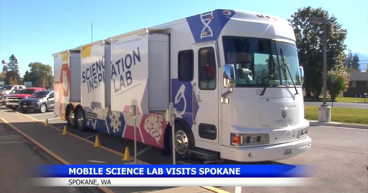 Seattle Children's mobile science lab inspires Spokane students | | khq.com