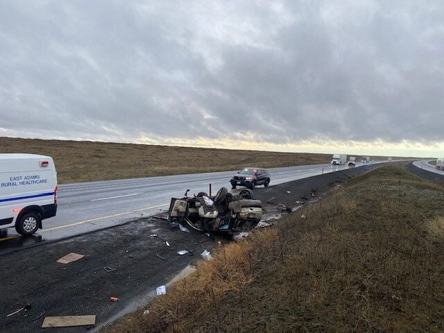 1 Dead, 2 Injured After Fatal Rollover Crash On I-90 Near Sprague ...