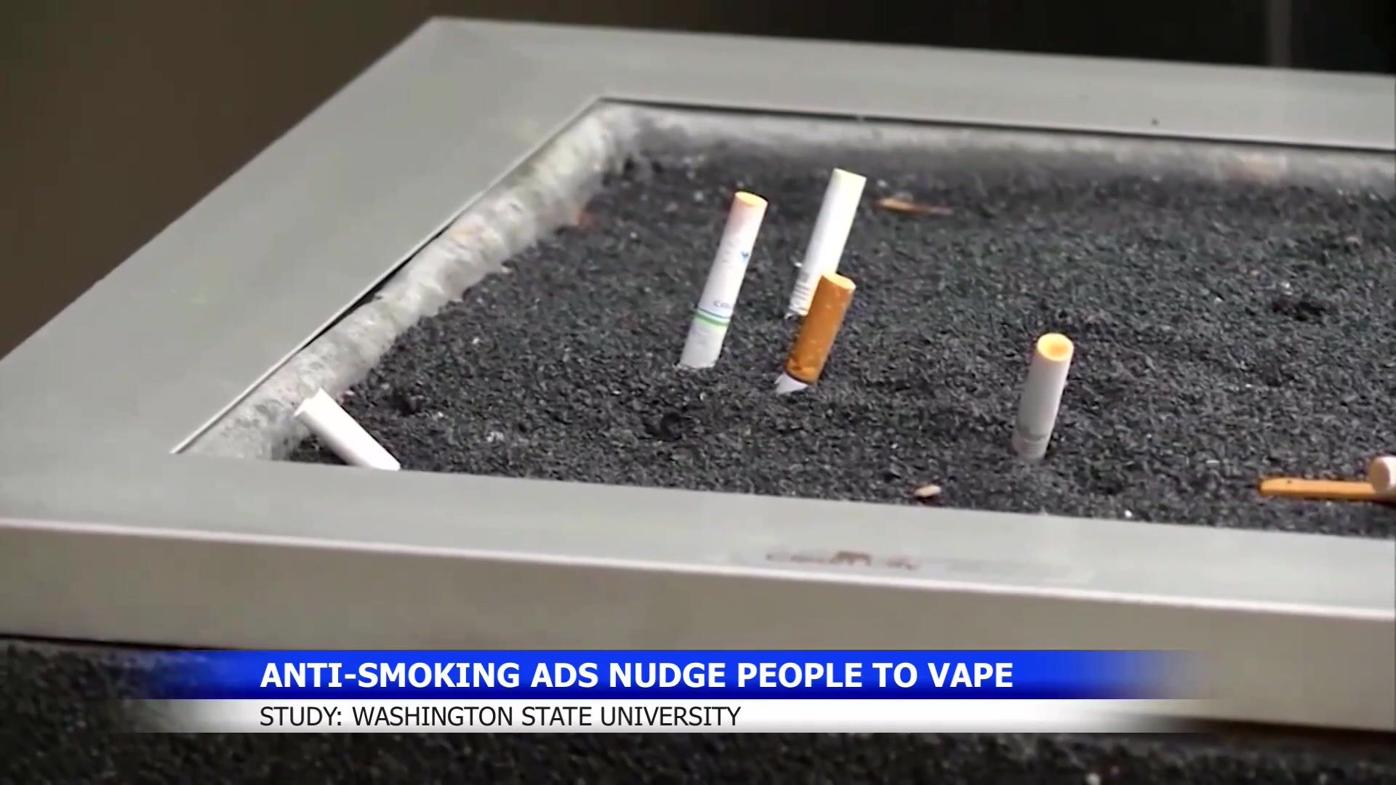 anti tobacco ads WSU study: Anti-smoking ads may push smokers toward vaping