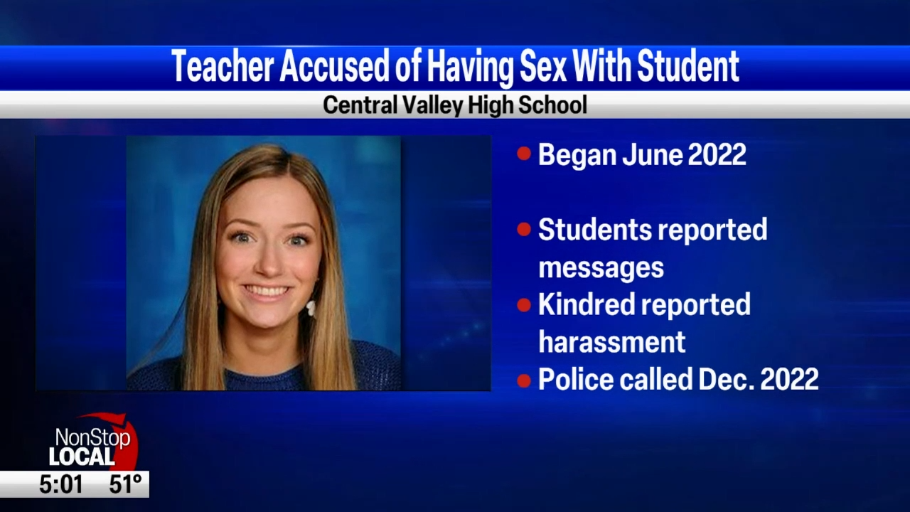 Central Valley High School teacher accused of having sex with student News picture