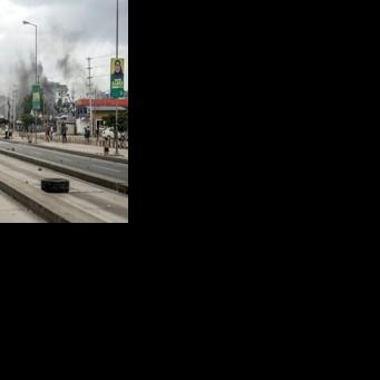 Violent protests broke out across the east African country on election day