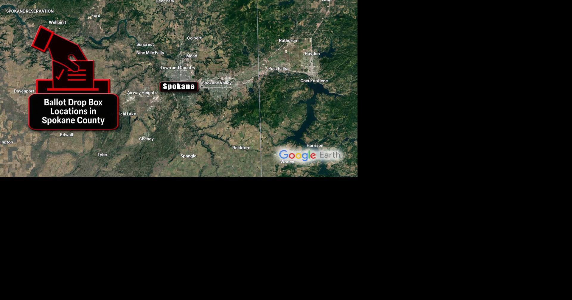 Ballot drop box locations Election Headquarters