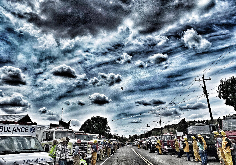 Fire crews from across the region honor fallen Washtucna hero News