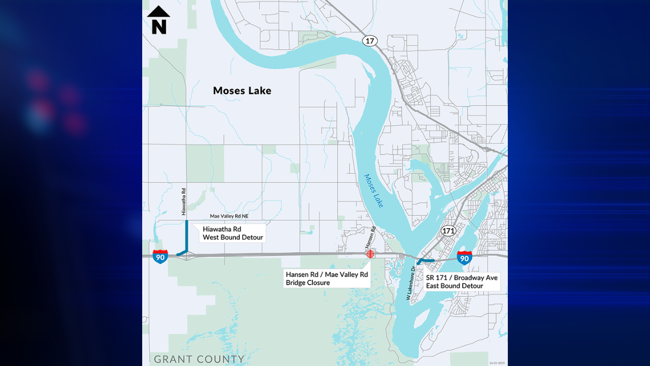 WSDOT plans full replacement of I-90 Hansen Road overpass near