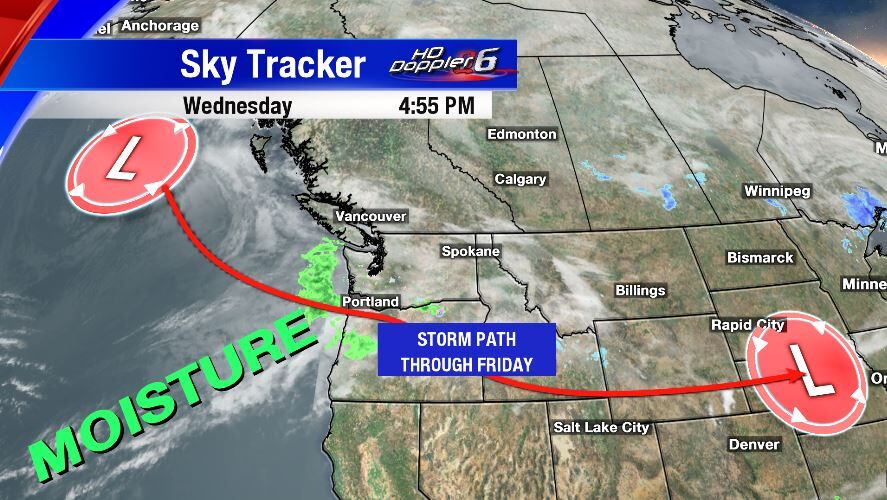Light Snow Thursday Across the Palouse/Panhandle, Flurries at Best in ...