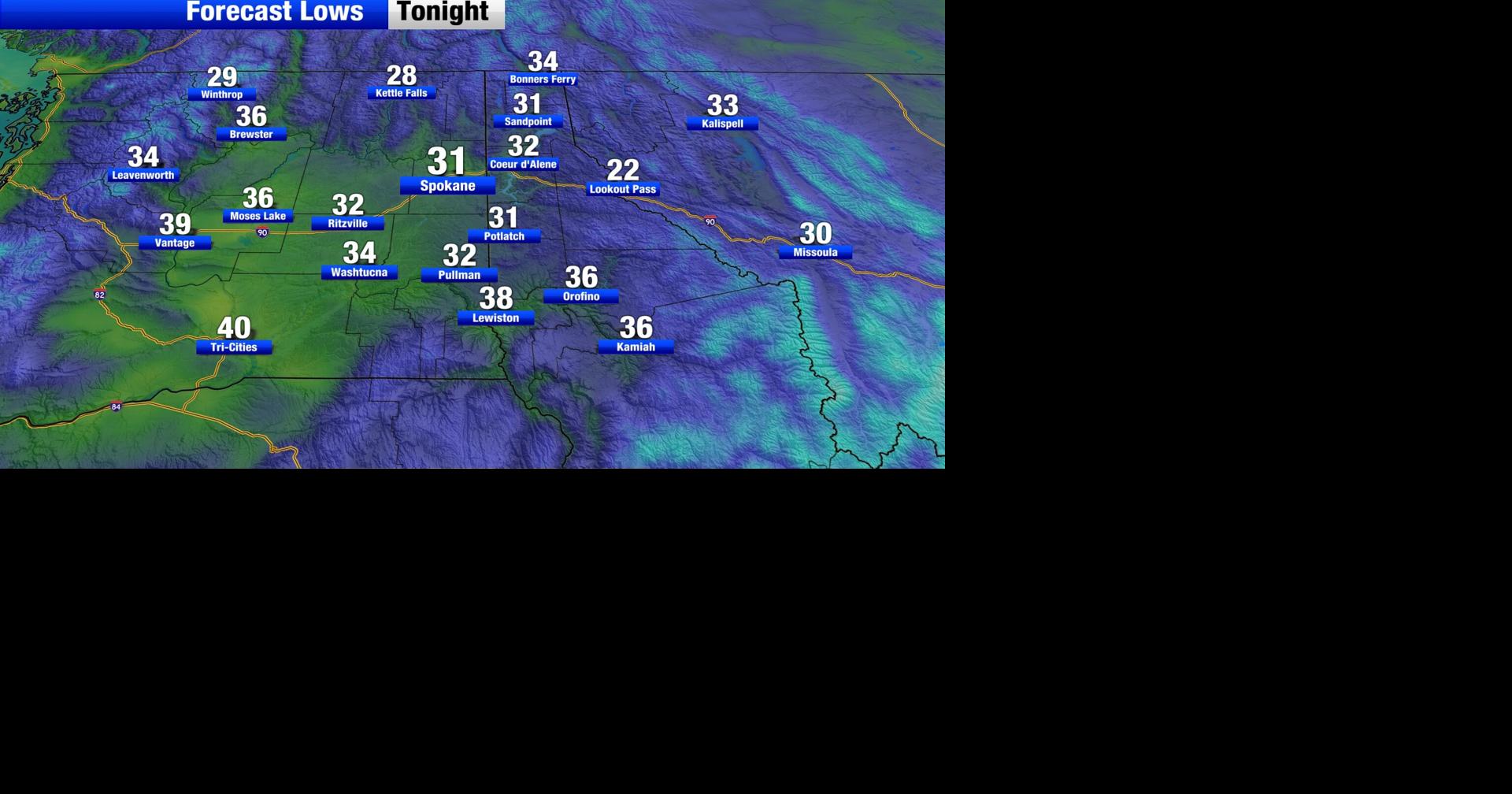 An unsettled and cool pattern continues before a brief warming trend ...