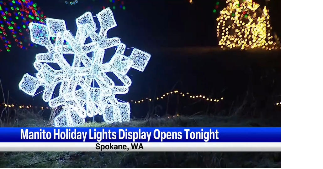 Manito holiday lights display opens for the season Community