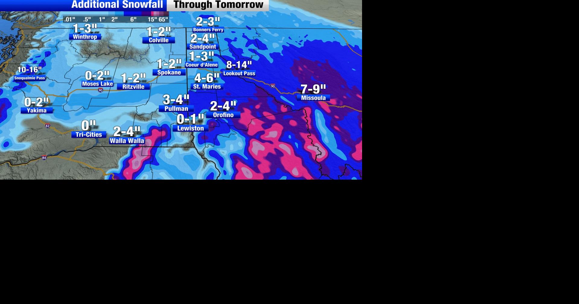 Overnight snow and fog will make road conditions very slick around ...