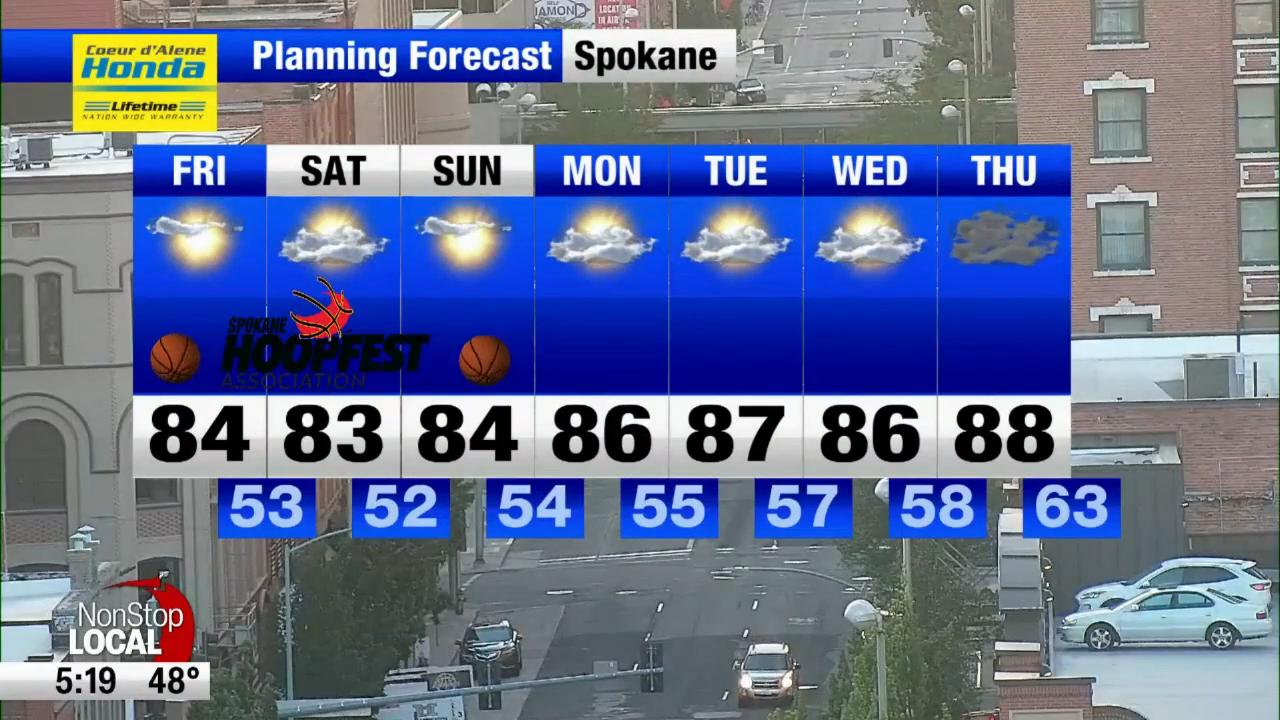 Here Is Your Hoopfest Forecast | Hoopfest | Khq.com