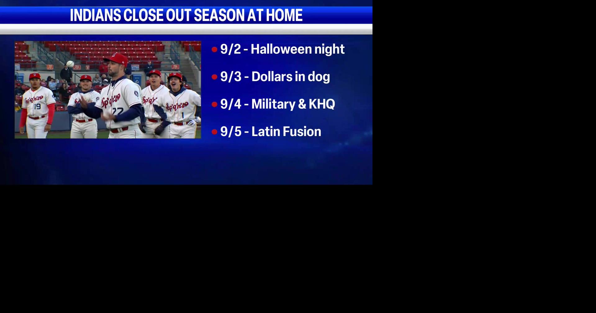 Theme nights to close the season for the Spokane Indians Sep 2, 2026 15 mins ago