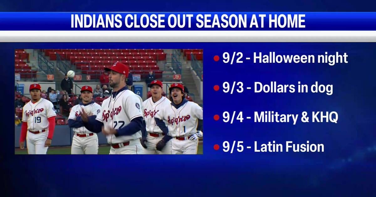 Theme nights to close the season for the Spokane Indians Sep 2, 2026 15 mins ago