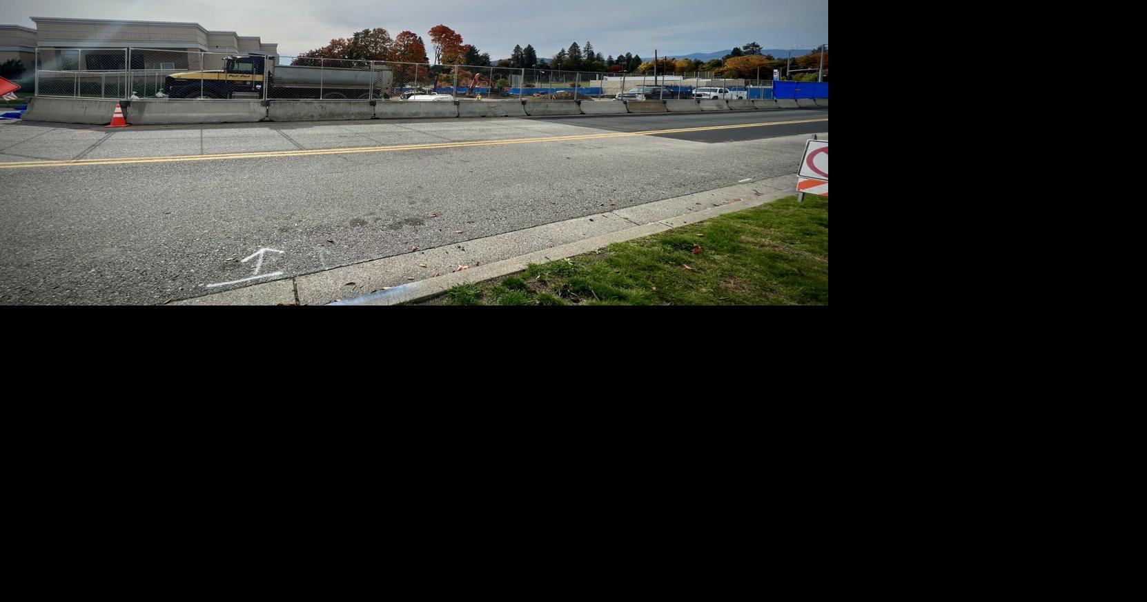 Construction underway at the Kootenai County Justice Building. The