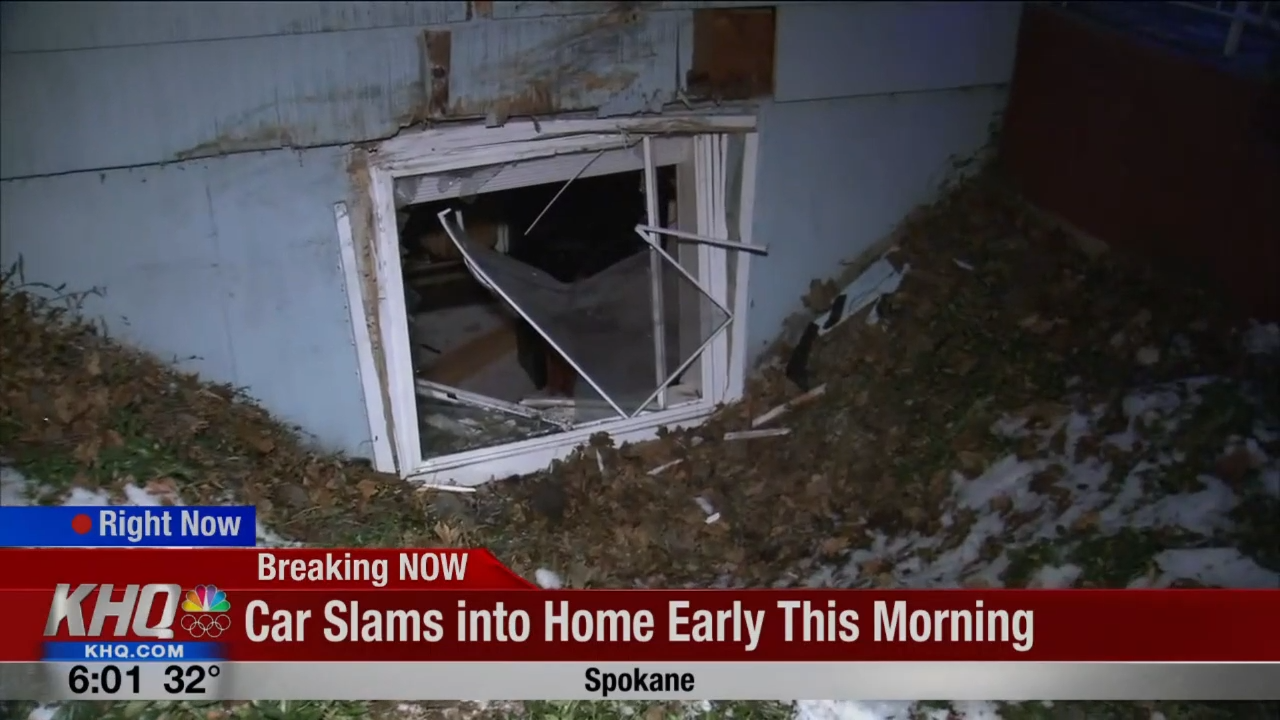 "We Were Instantly Awake:" Car Crashes Into Home On South Hill Friday ...