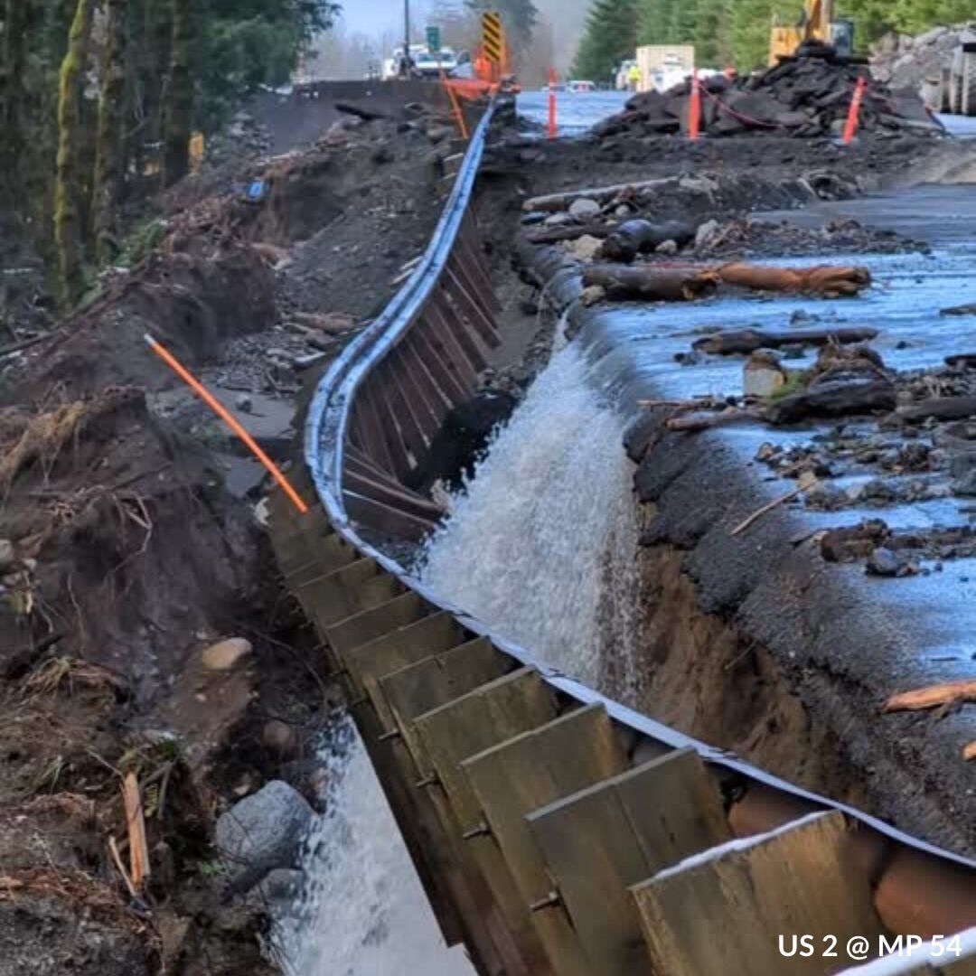 SR 410 reopens in Enumclaw after flood damage repairs, US 2 remains ...
