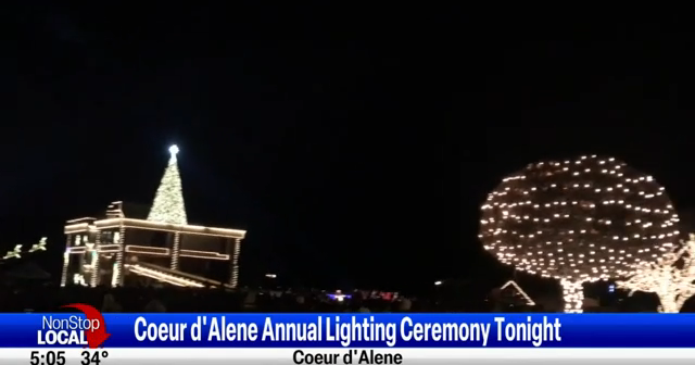 Annual Lighting Ceremony dazzles the crowd in Coeur d'Alene | Spokane ...