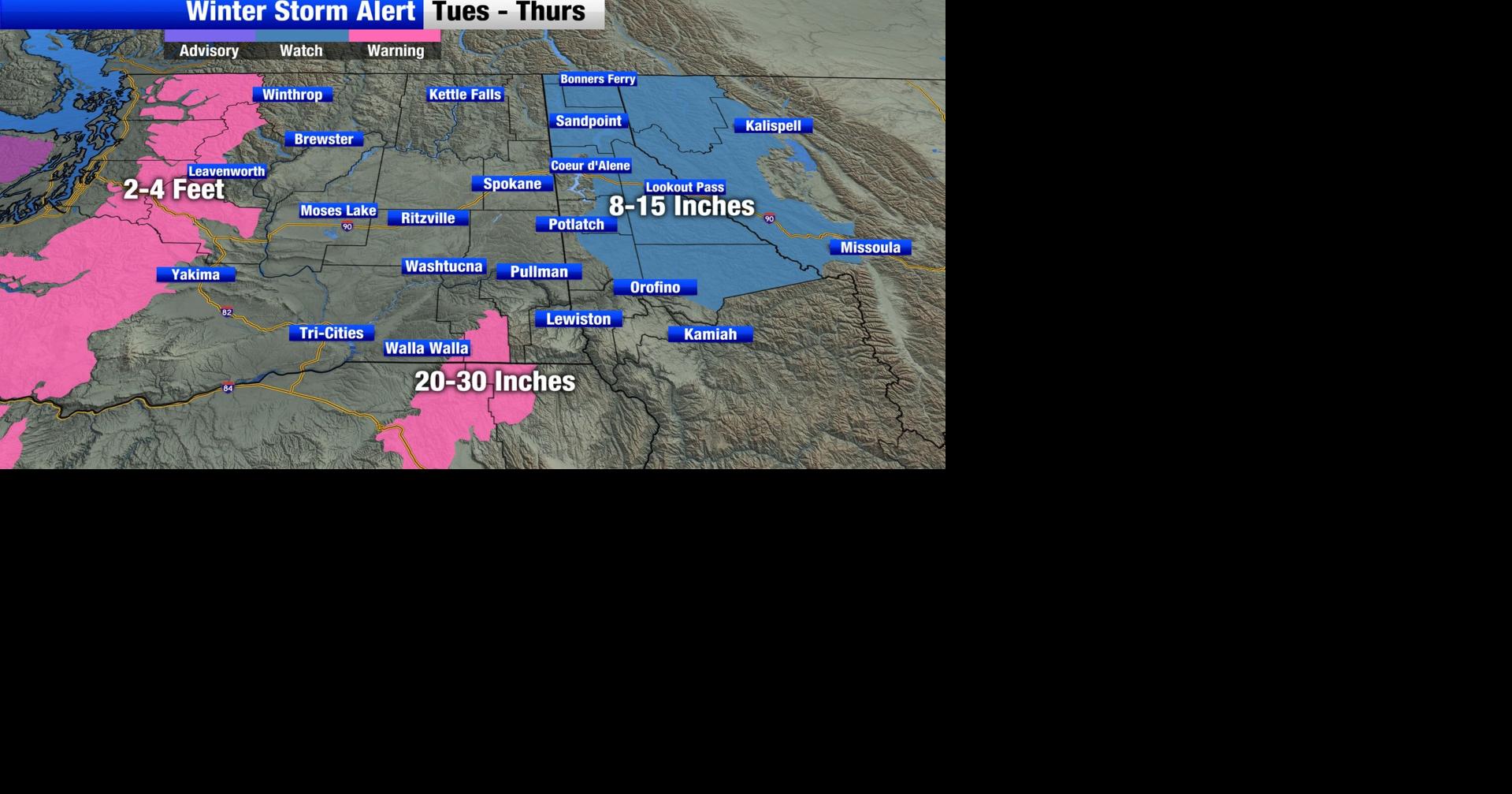 Mild start to the week before winter weather moves in