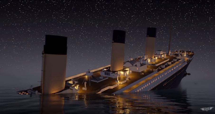 Hot Clicks: Animated simulation shows Titanic sinking in real time | News |  