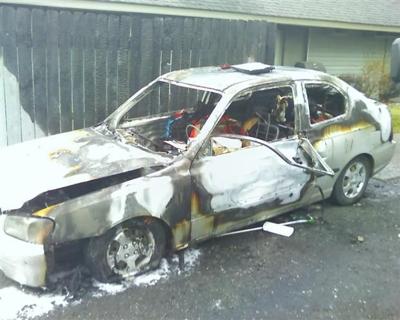 Car Fire In Spokane Valley Ruled Suspicious News Khq Com