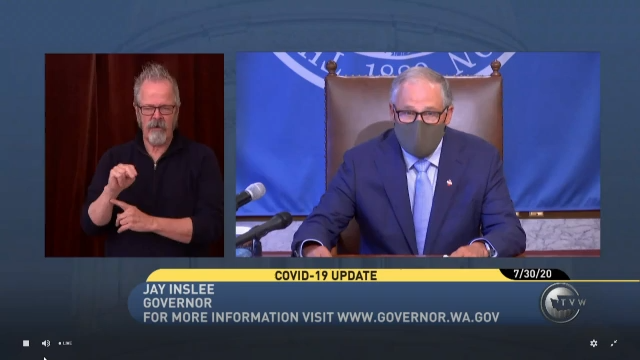 Watch Gov Inslee Gives An Update On Covid 19 In Washington State News Khq Com