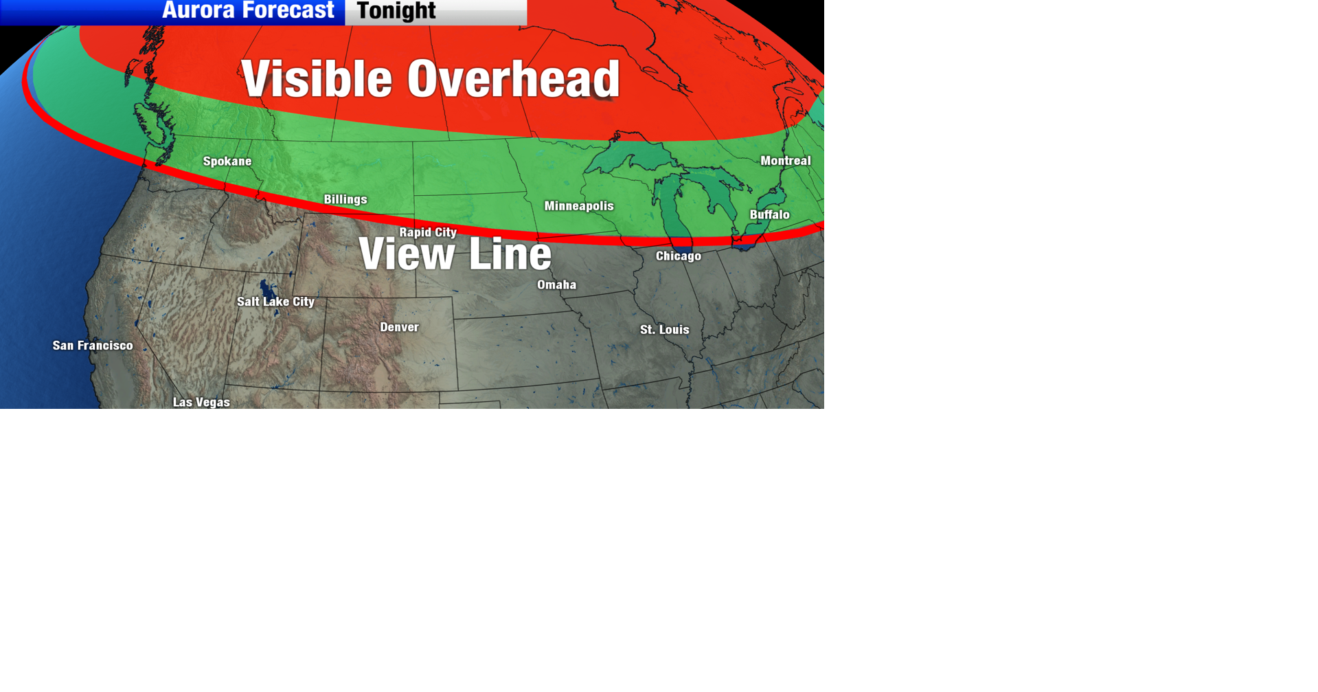Another chance to see the northern lights ahead of a beautiful weekend ...
