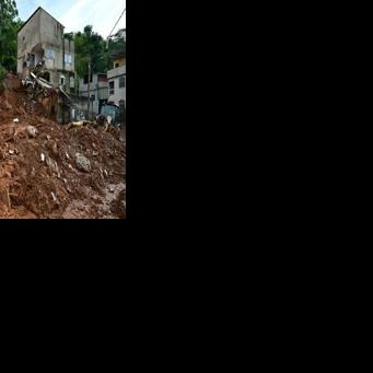 Brazil's meteorological agency INMET told AFP that parts of the country's southeast were experiencing the rainiest February in years