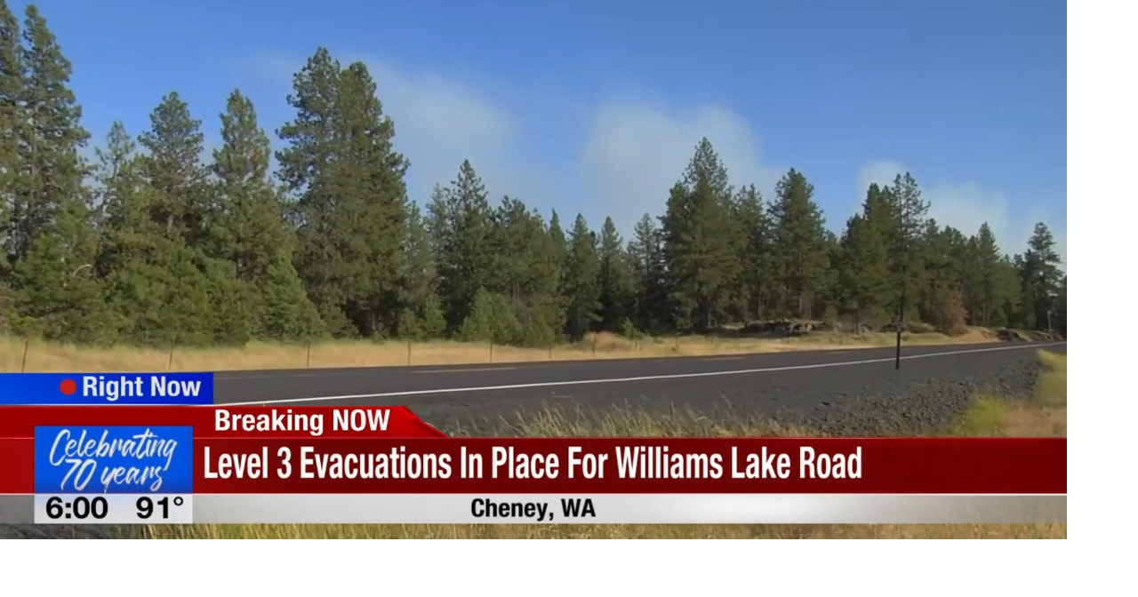 Level 3 evacuations in Williams Lake wildfire extended Spokane News