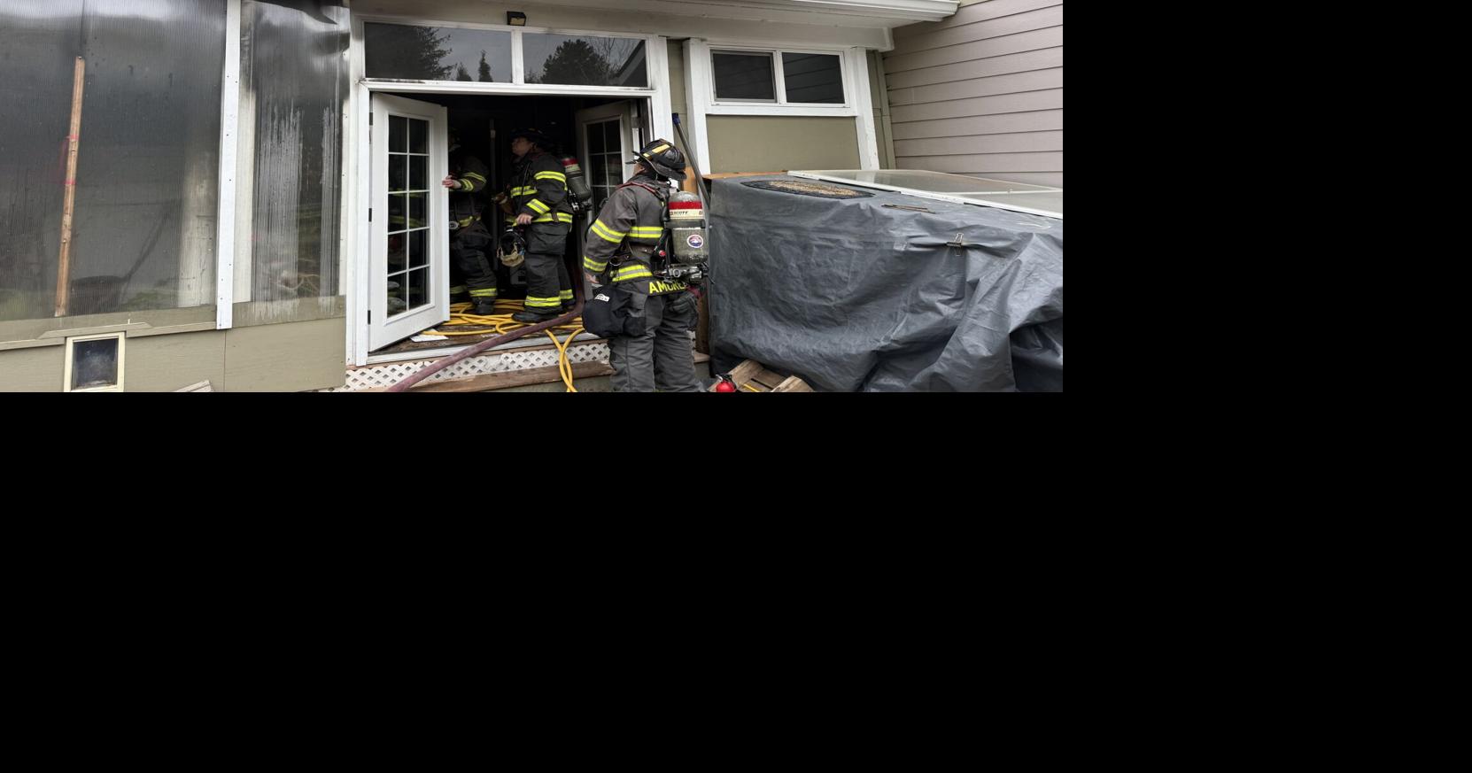 Firefighters tackle structure fire on Krystle Loop in Sagle | Spokane ...