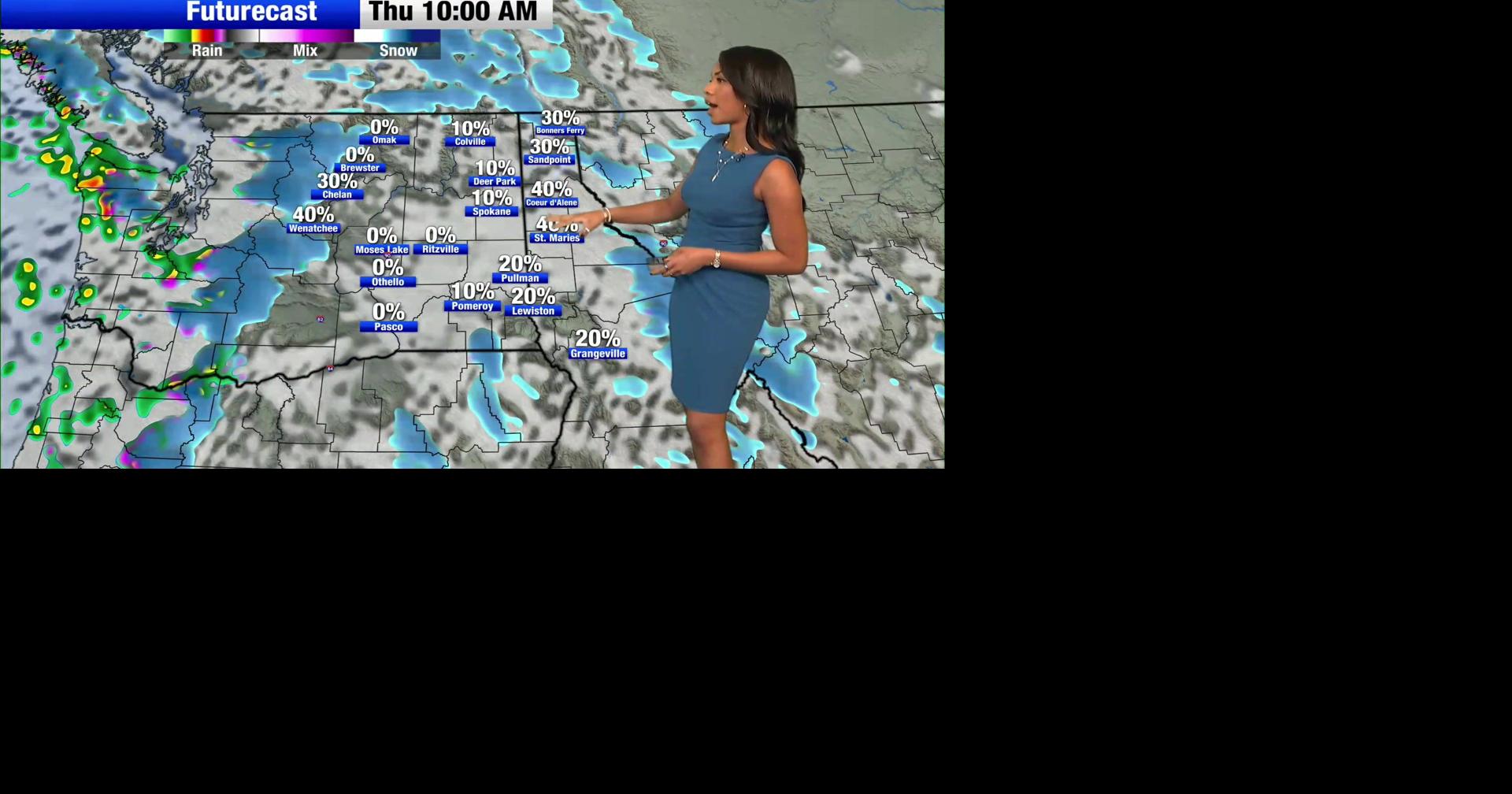 Rain, snow and chilly weather for the Inland Northwest | Weather | khq.com