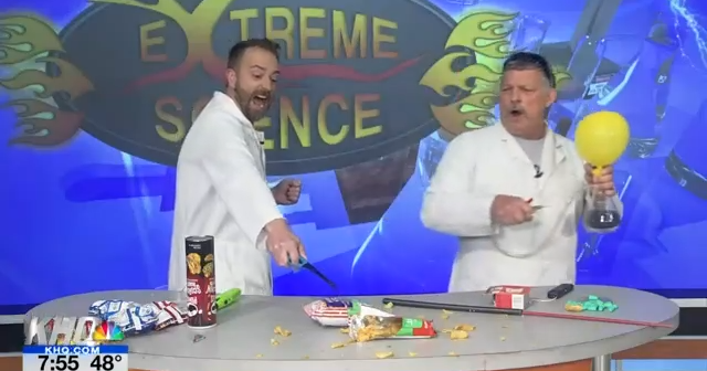 Extreme Science: These chips are dynamite | Extreme Science | khq.com
