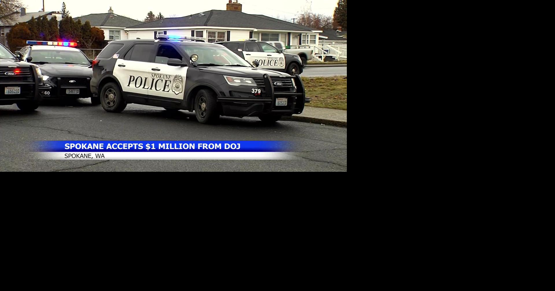 Spokane accepts $1 million DOJ grant amid controversy