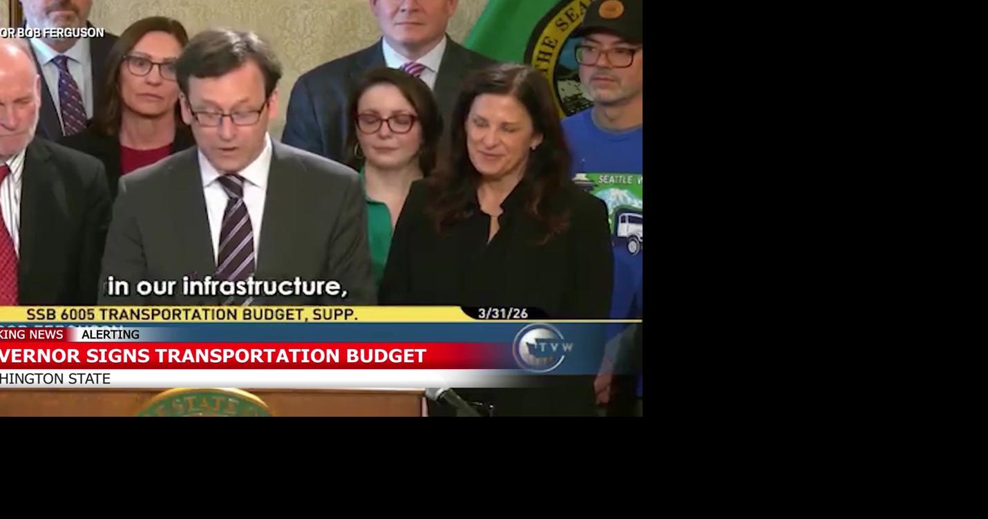 Washington state budget puts $1.5 billion into roads and bridges