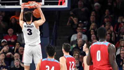 Gonzaga S Petrusev Named Wcc Player Of The Year Joined By Kispert