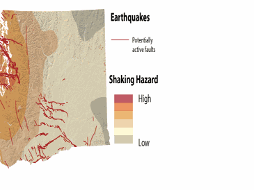 Washington is in the second biggest risk of large and destructive earthquakes in the United States |  look for it