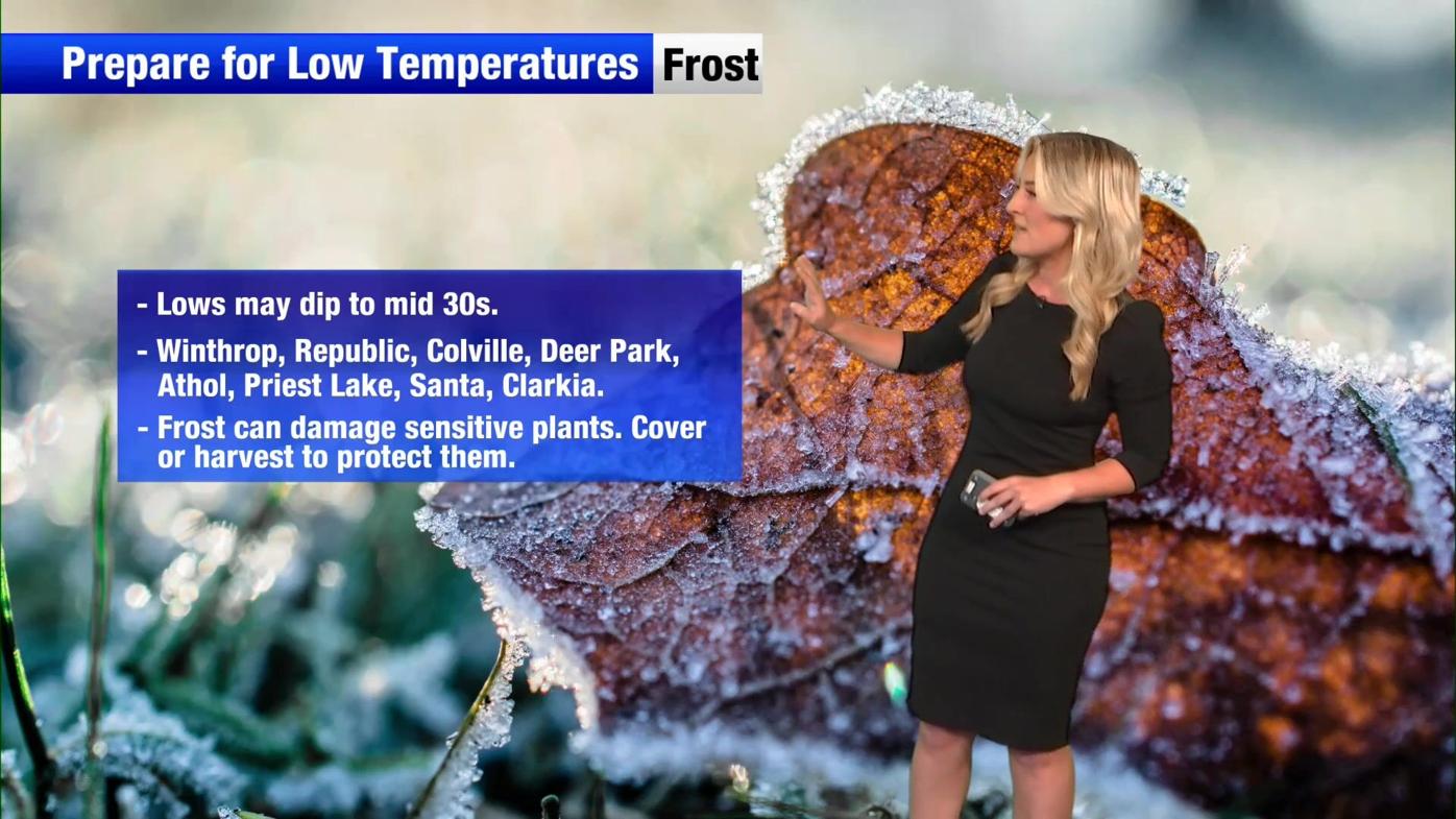 Cooler weather ahead with frost advisories around the region
