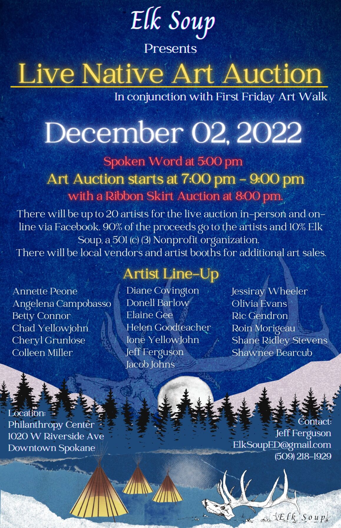 Live Native Art Auction Will Showcase Works By 20 Local Artists ...