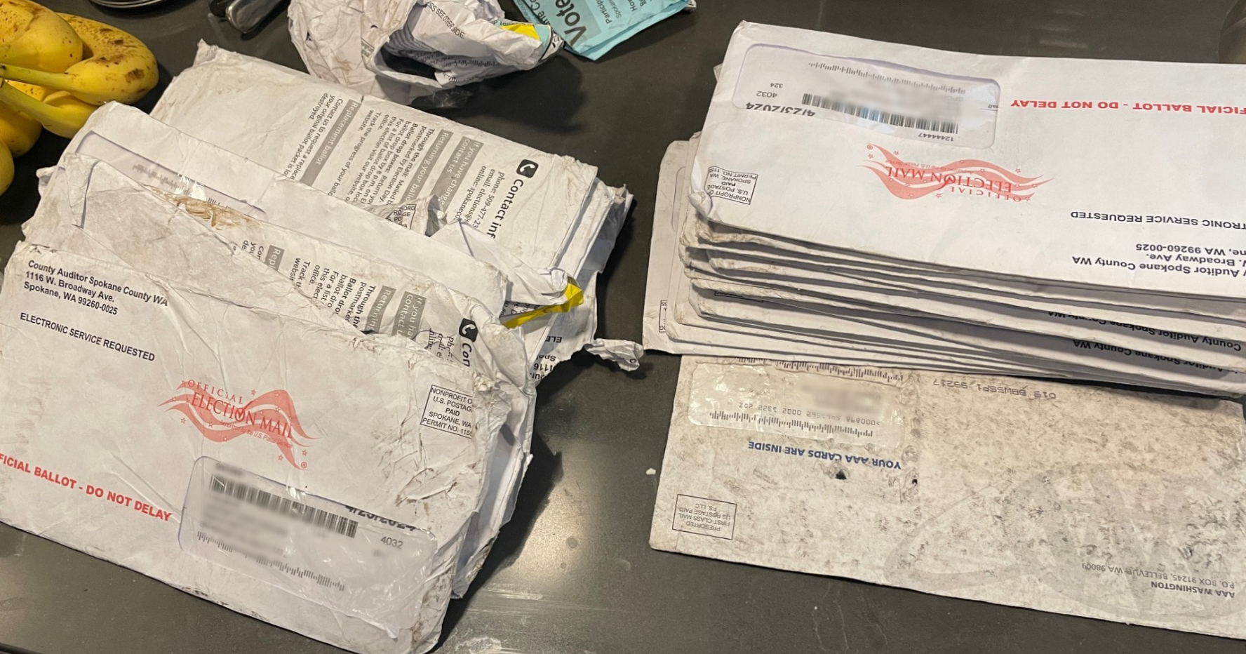 Spokane elections official confirms 26 ballots found on side of road are real - Vimarsana News