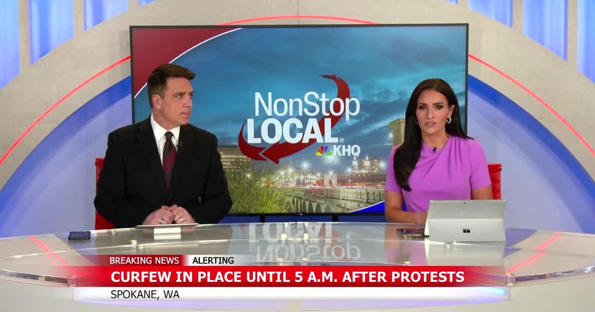 Day of protests against ICE detention in Spokane winds down after ...