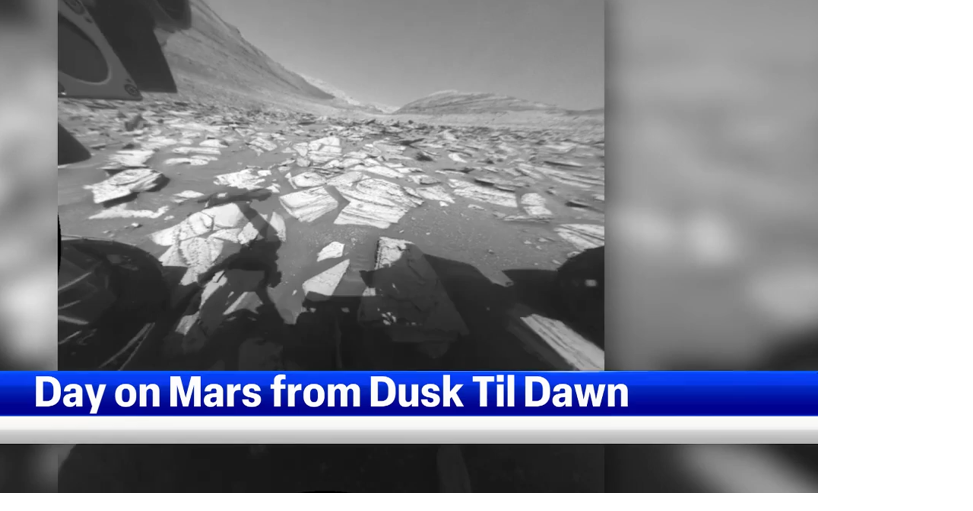 NASA gives us a glimpse of what a day on Mars looks like! Spokane