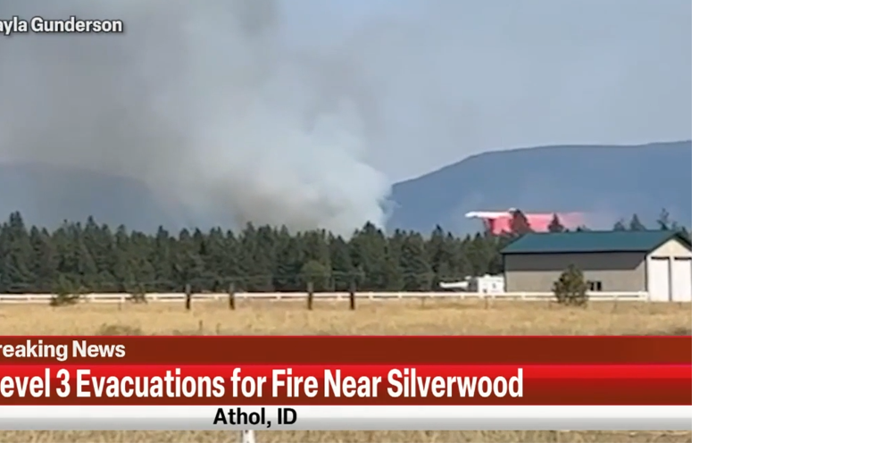 City of Athol under level 3 evacuations due to Sarah Loop Fire