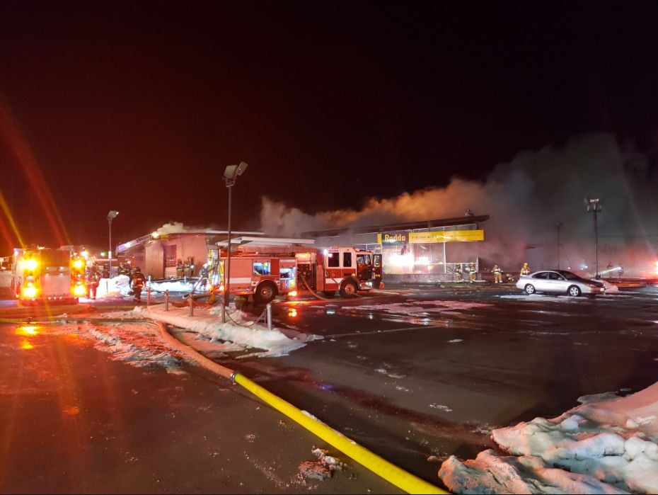 Firefighters on scene of commercial structure fire in Spokane Valley ...