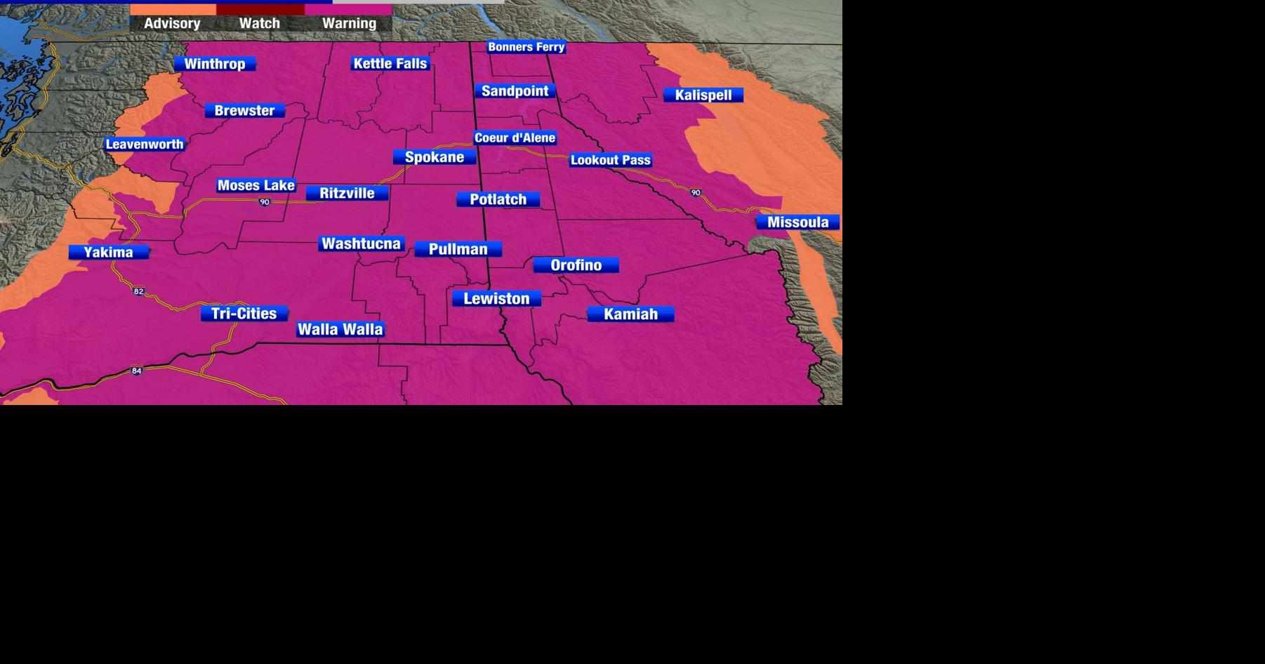 Dangerous heat expected through the weekend | Weather | khq.com