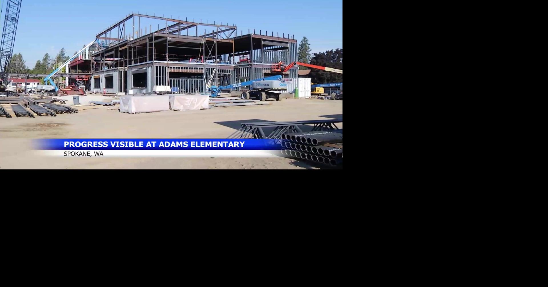 Adams Elementary rebuild in Spokane moves toward 2027 opening Sep 1, 2026 Sep 1, 2026 Updated 6 mins ago
