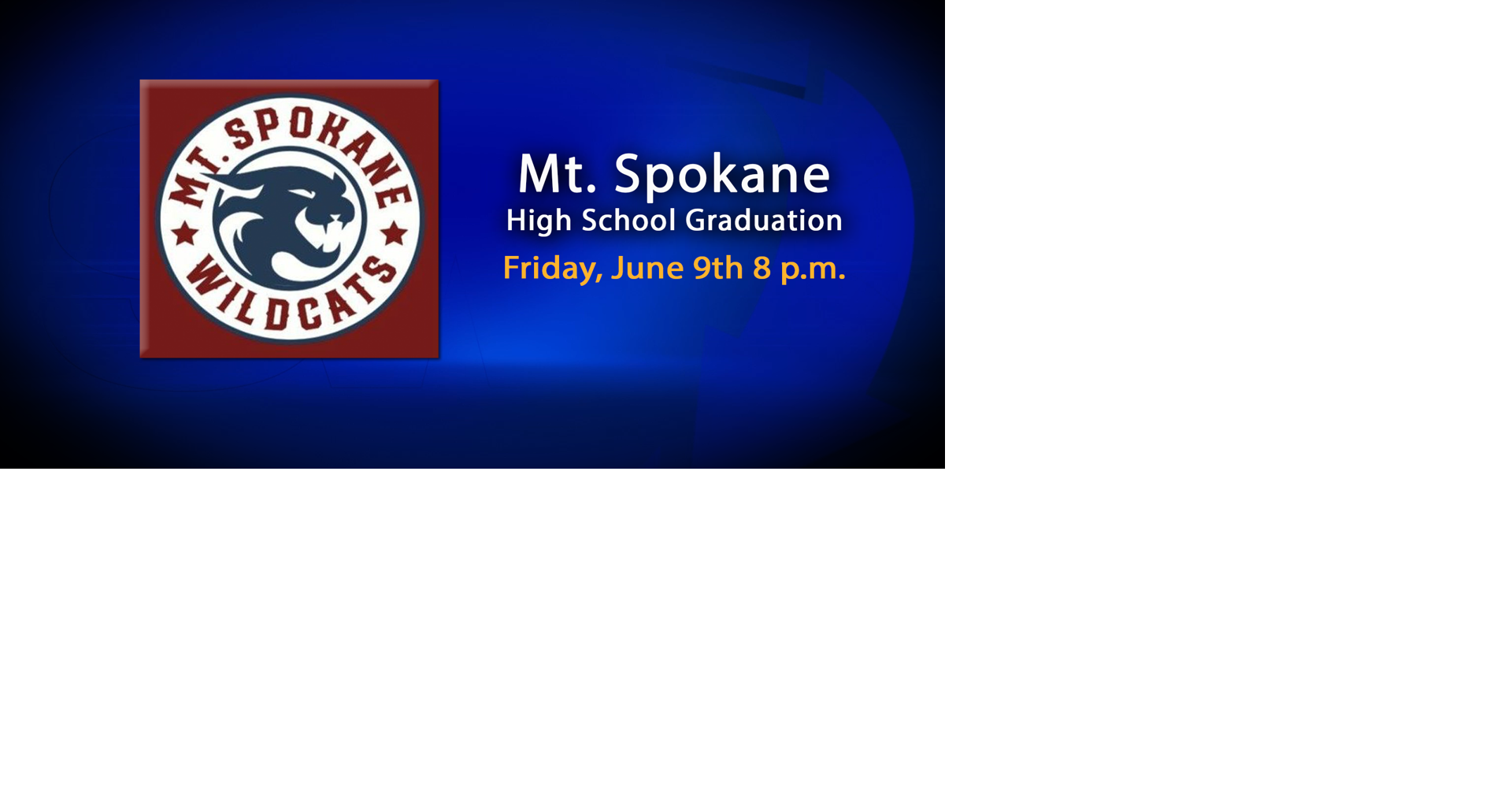 WATCH Mt. Spokane Graduation Spokane News