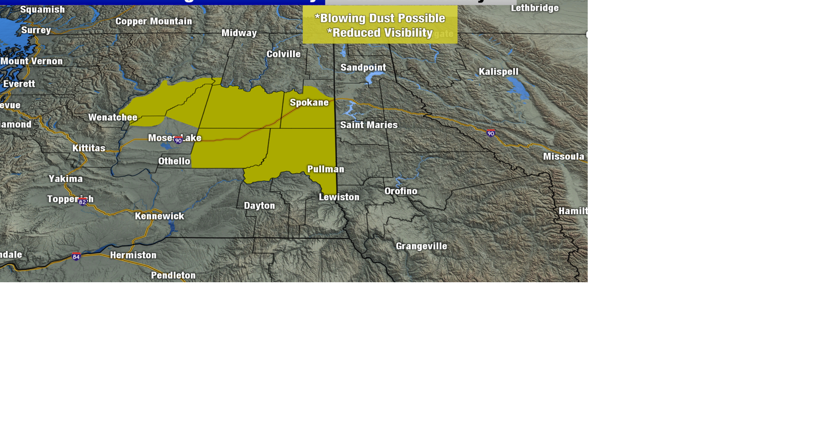 Blowing Dust Advisory