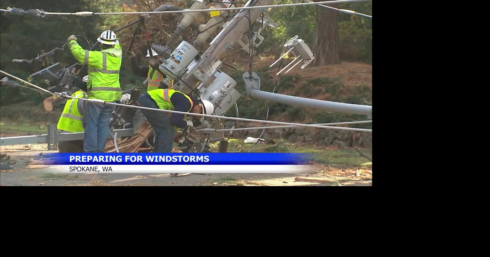 Spokane prepares for forecasted strong winds; officials advise public ...