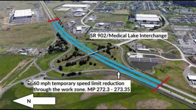 Speed Limits Temporarily Reduced On Section Of I 90 Near Sr 902