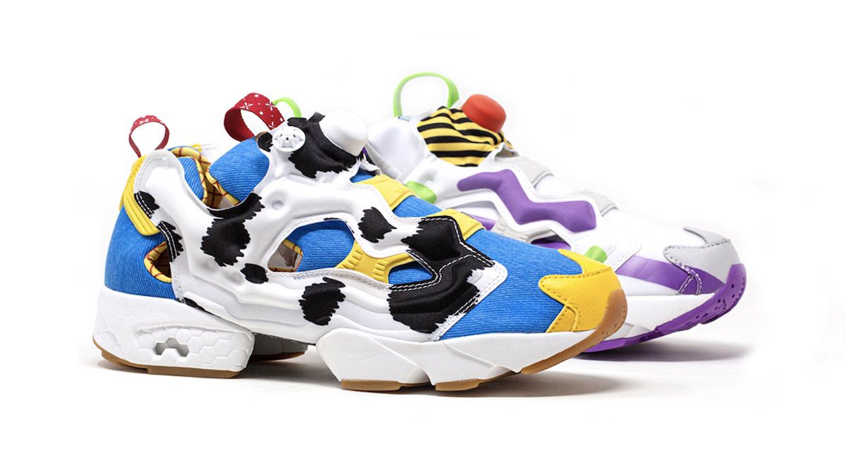 Toy story store sneakers reebok