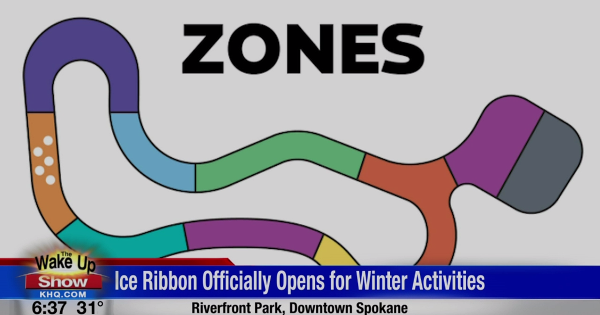 Ice Ribbon officially opens for winter activities | Spokane News | khq.com